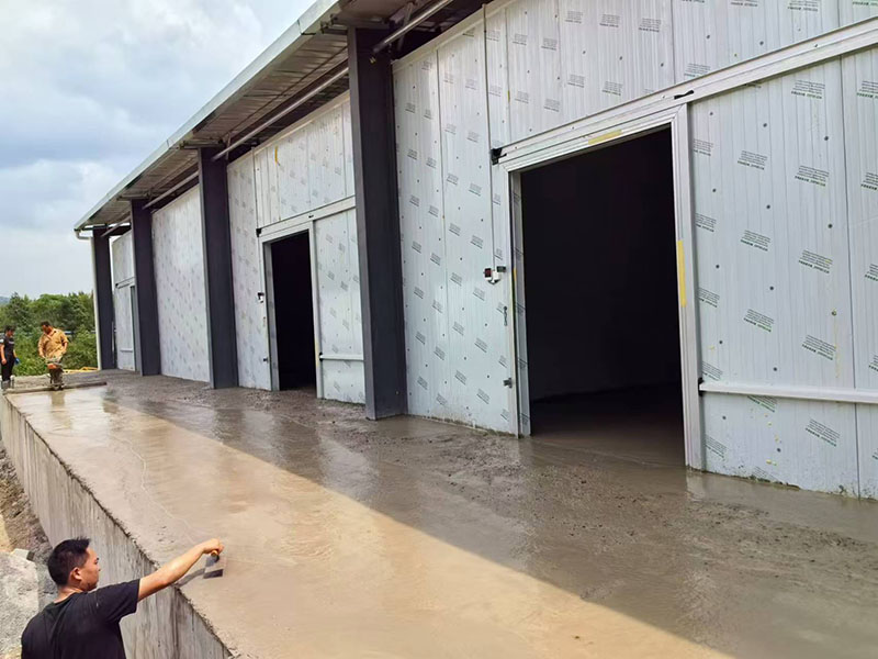 遵義紅花崗區(qū)蝦子鎮(zhèn)青山村1160立方米冷庫(kù)